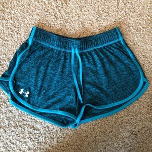 SMALL BLUE UNDER ARMOUR SHORTS